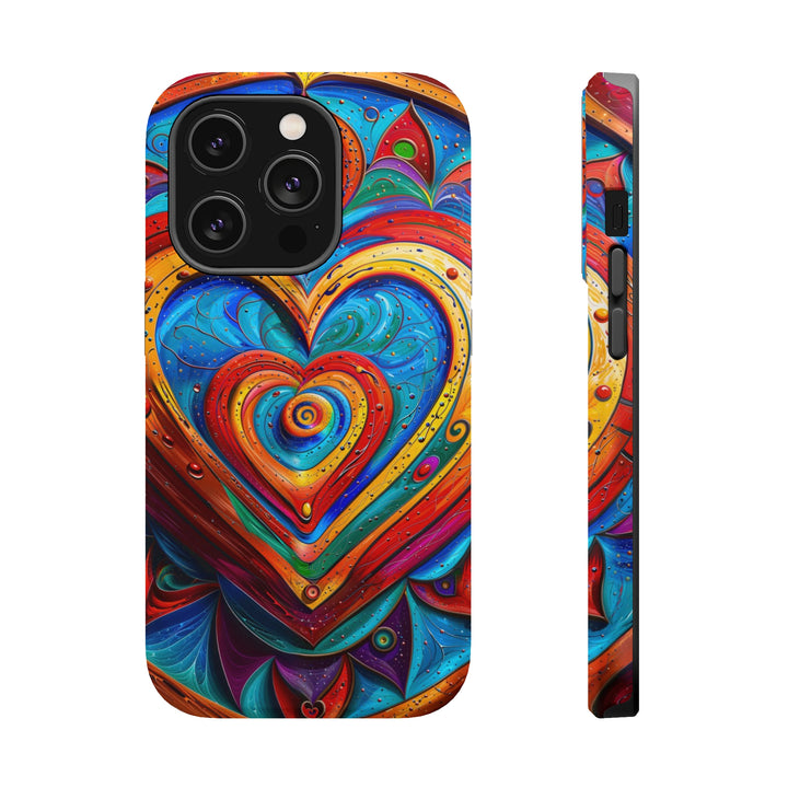 Vibrant Love Spiral - MagSafe Tough Case