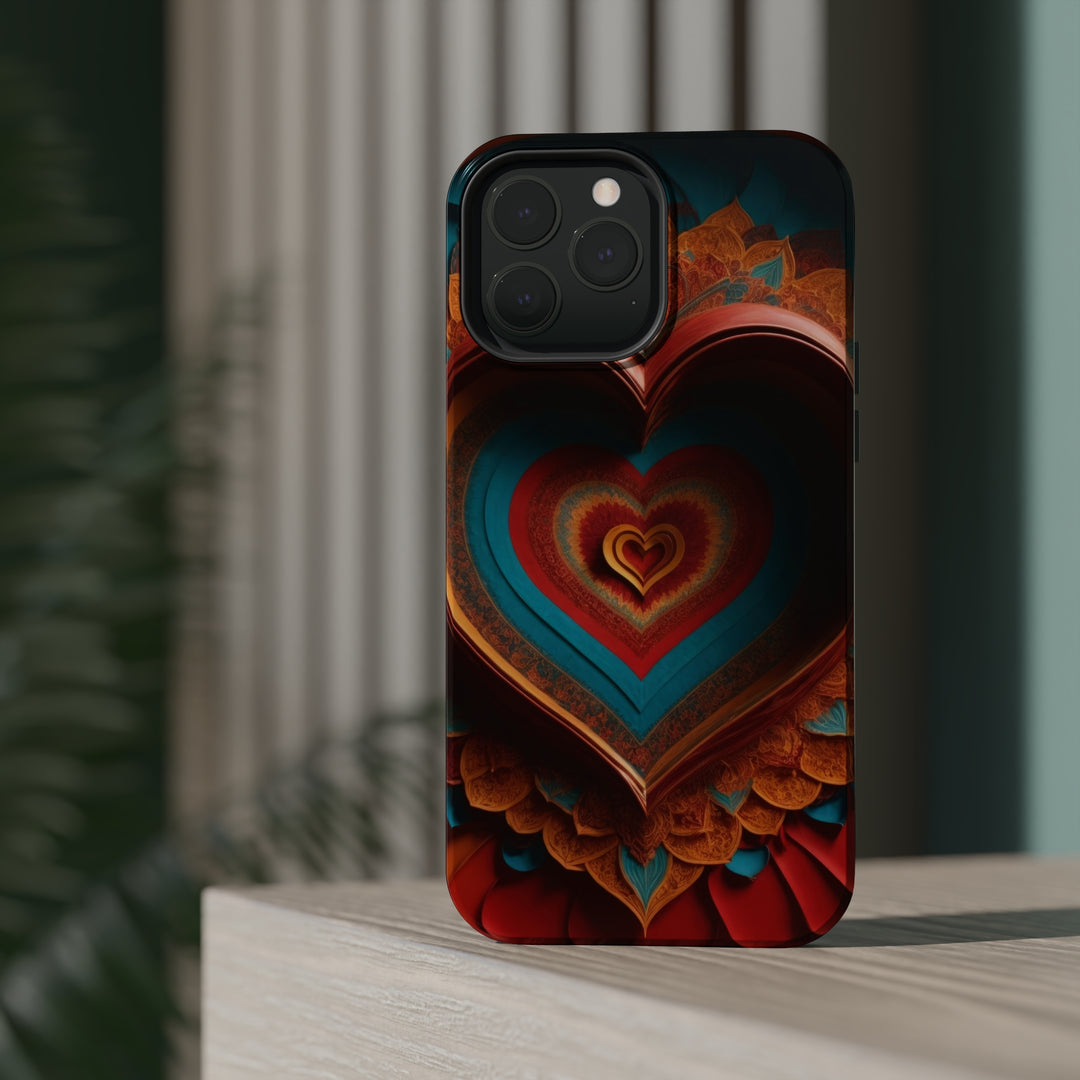 Infinite Layered Hearts - MagSafe Tough Case