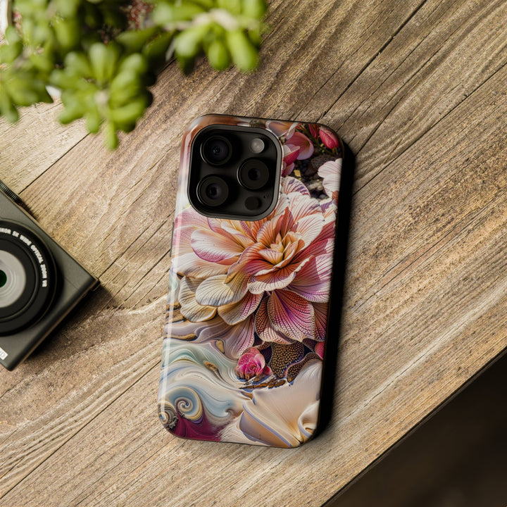 Floral Swirl Essence - MagSafe Tough Case