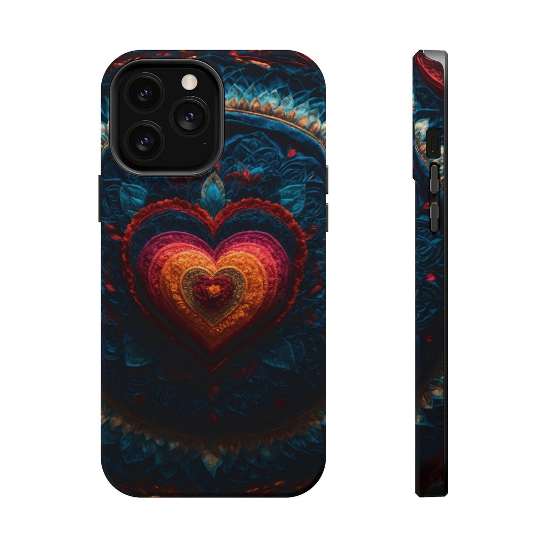 Nested Heart Tapestry - MagSafe Tough Case