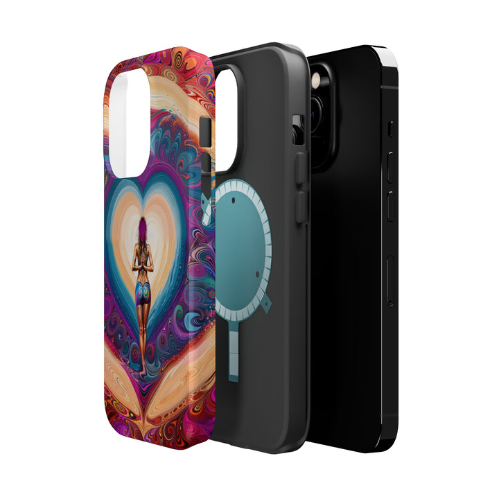 Cosmic Heart Vortex - MagSafe Tough Case