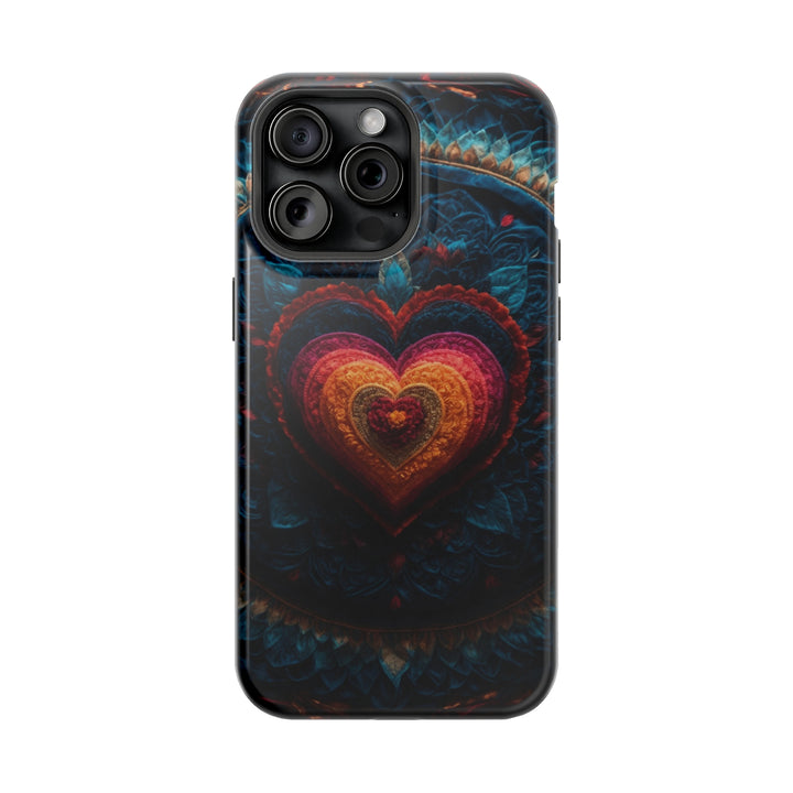 Nested Heart Tapestry - MagSafe Tough Case