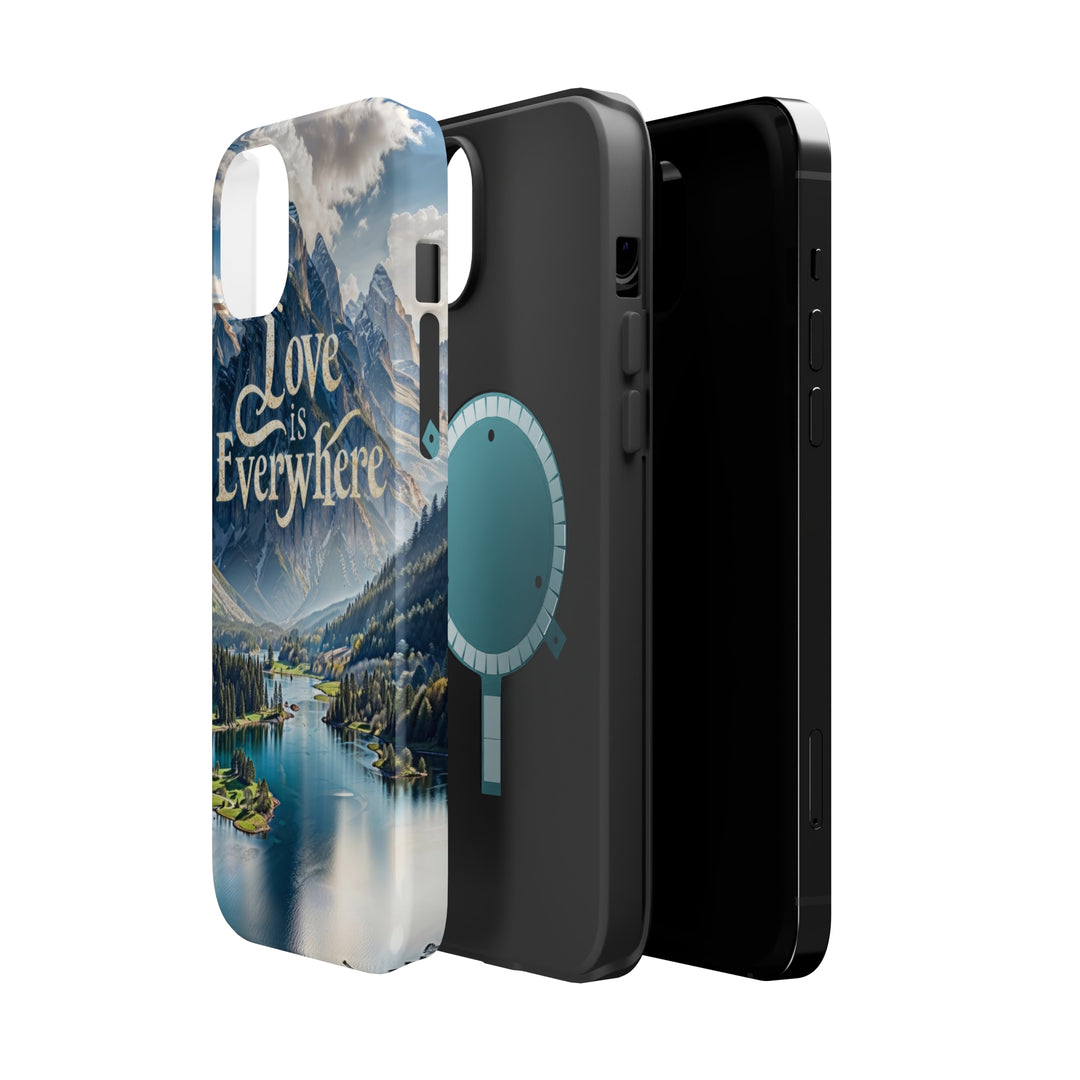 Mountainous Love Reflection - MagSafe Tough Case