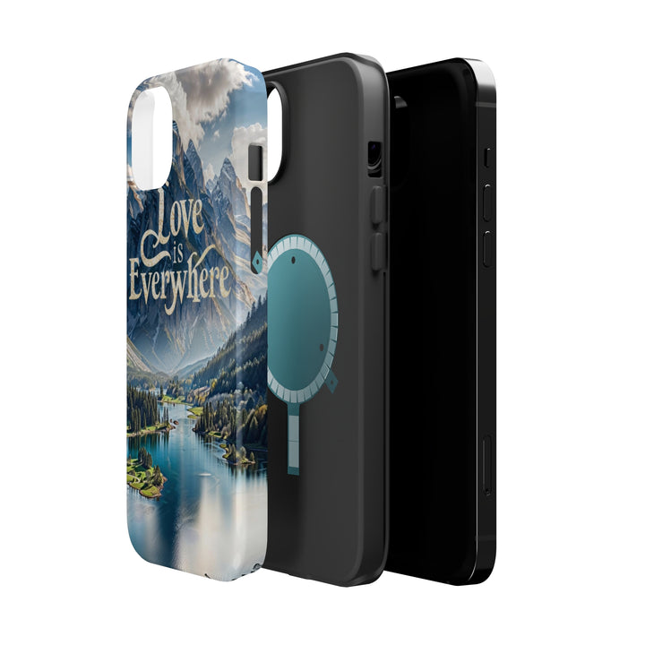 Mountainous Love Reflection - MagSafe Tough Case