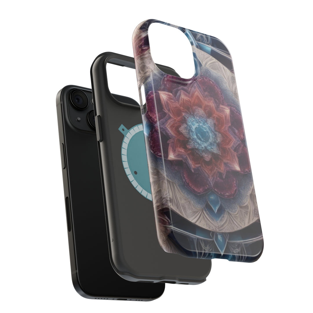 Symmetrical Crystal Bloom - MagSafe Tough Case