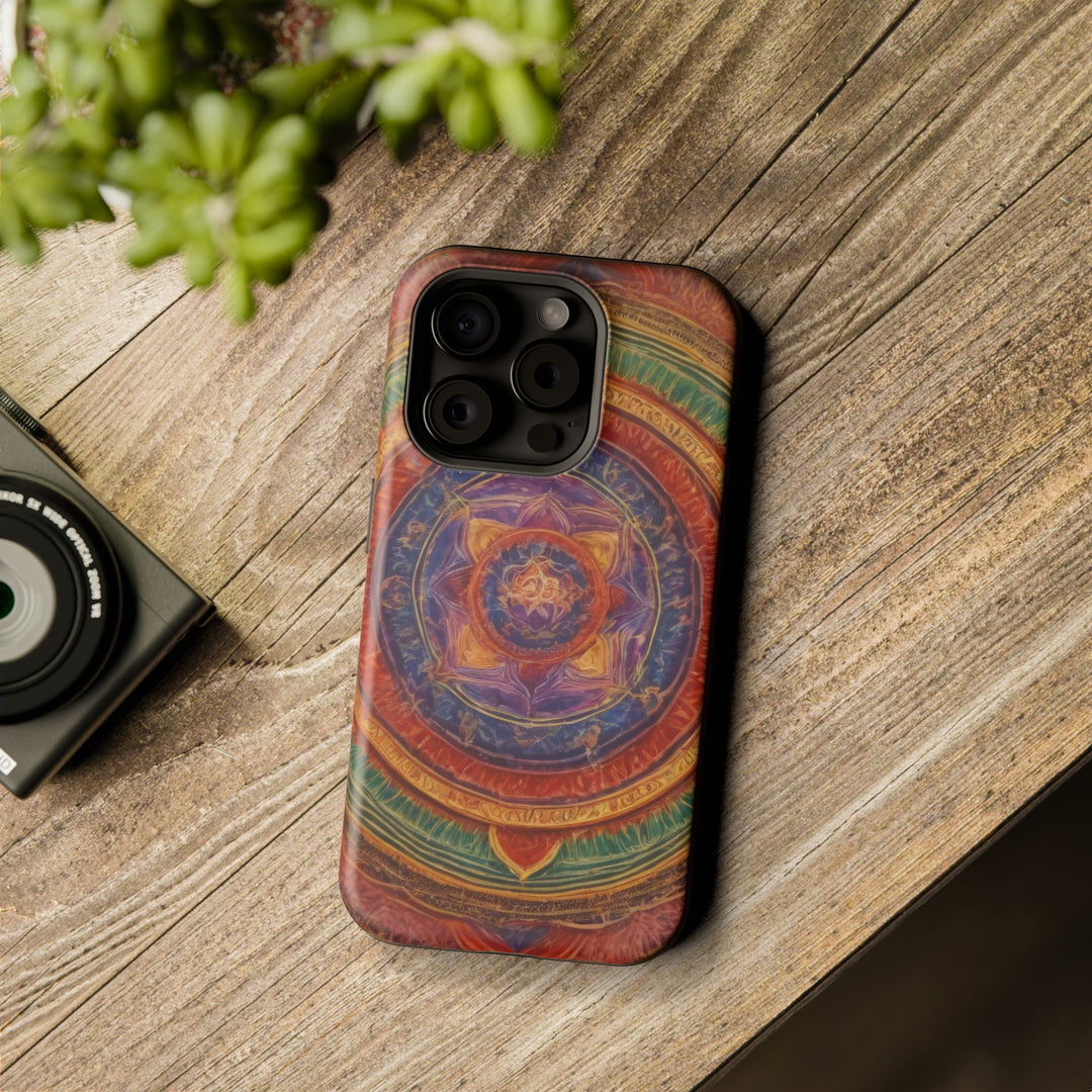 Vibrant Mandala Essence - MagSafe Tough Case