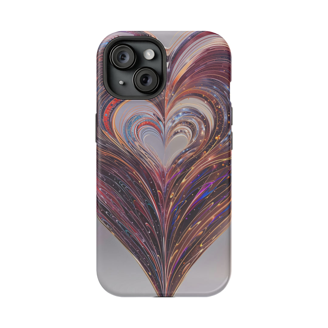 Luminous Swirling Heart - MagSafe Tough Case