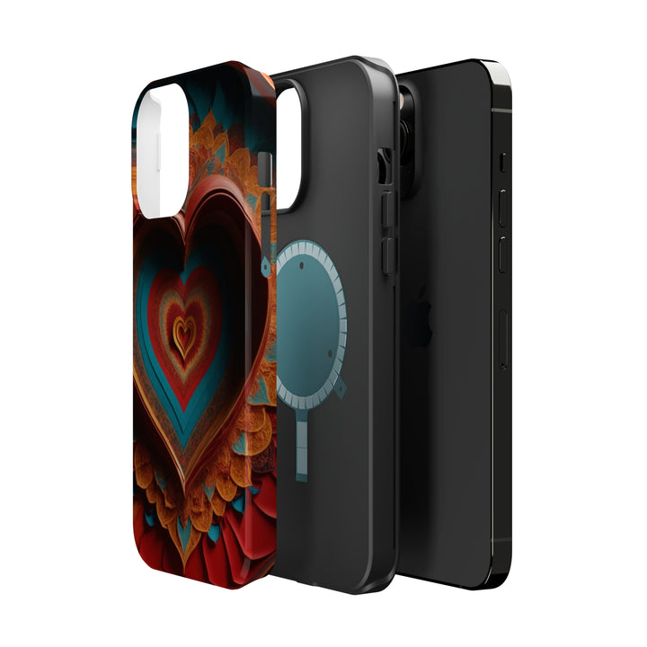 Infinite Layered Hearts - MagSafe Tough Case