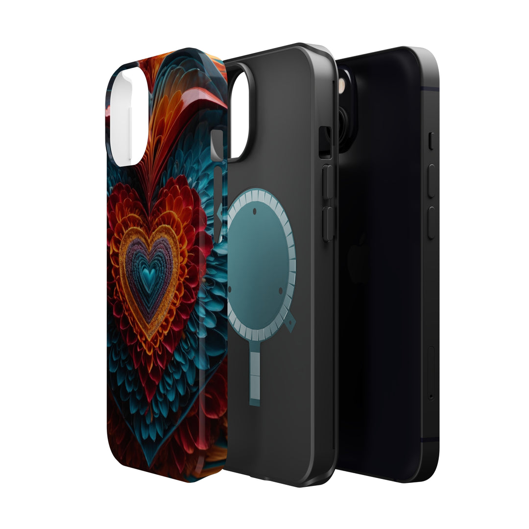 Ethereal Heart Mandala - MagSafe Tough Case