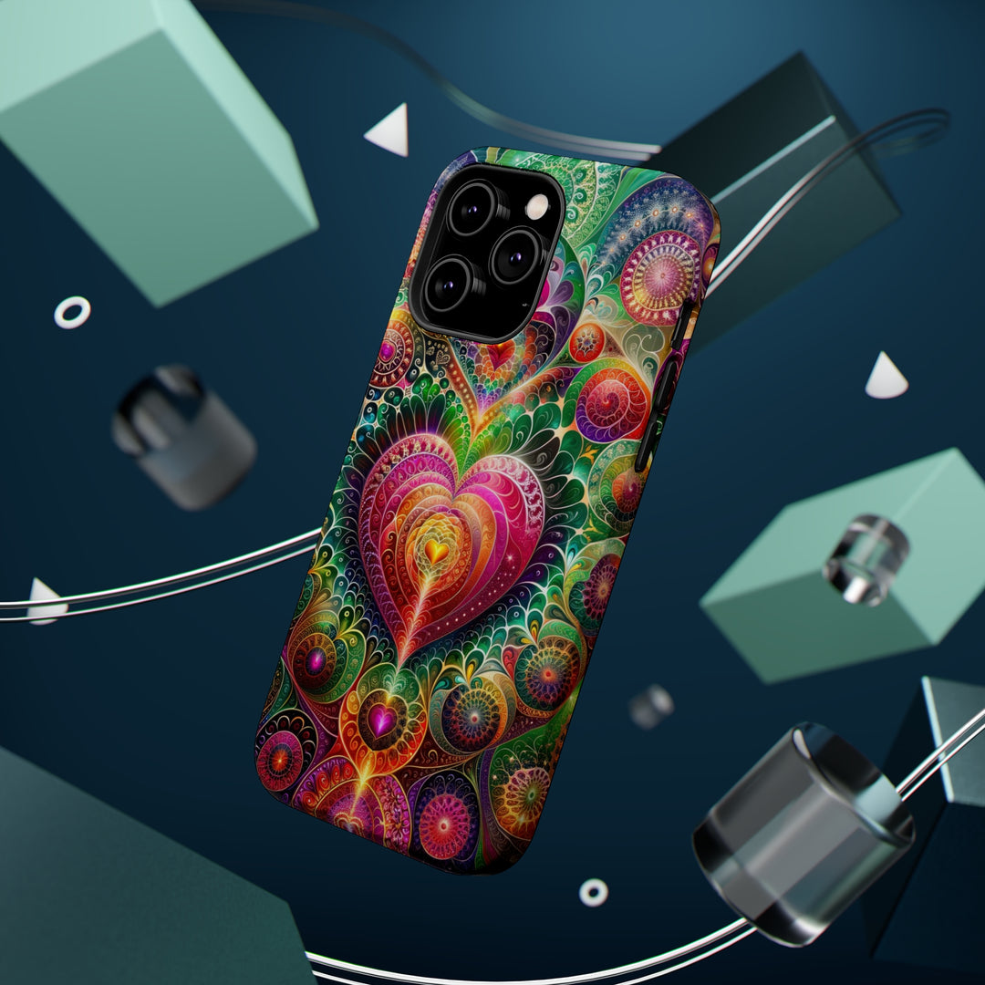 Kaleidoscopic Heart Symphony - MagSafe Tough Case