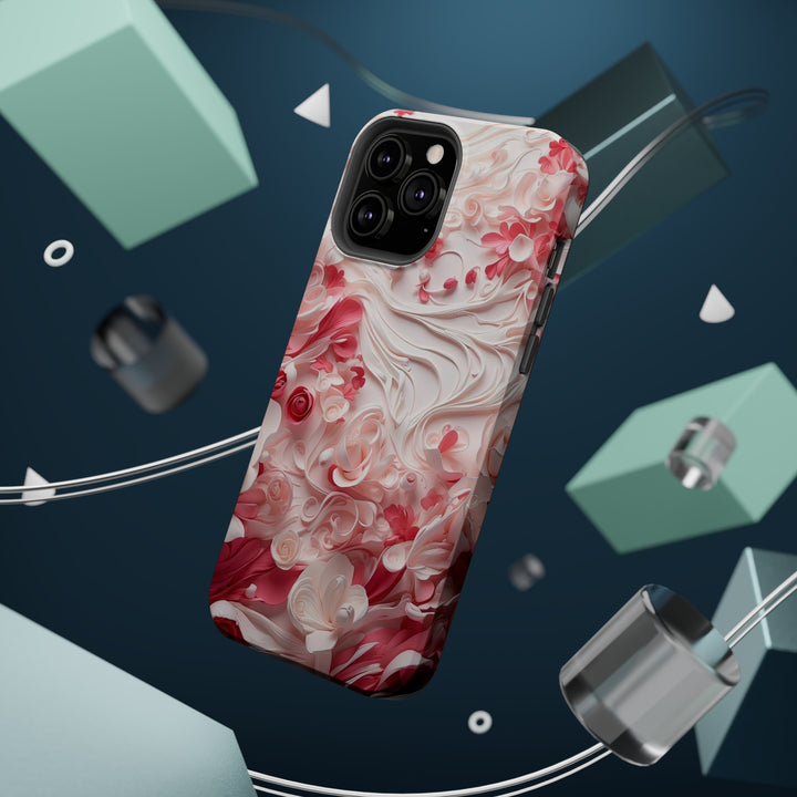 Floral Swirls Abstraction - MagSafe Tough Case