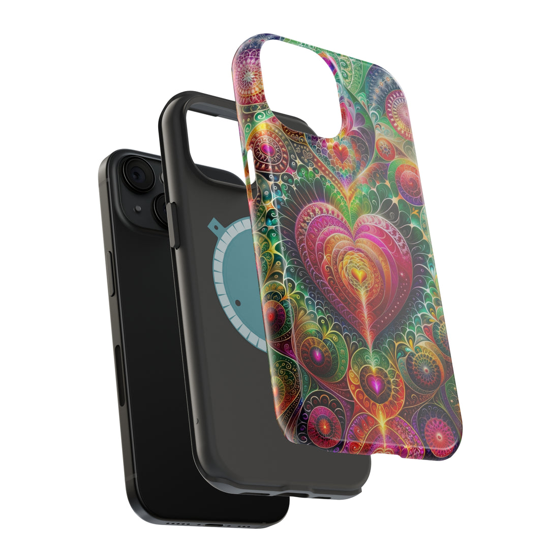 Kaleidoscopic Heart Symphony - MagSafe Tough Case