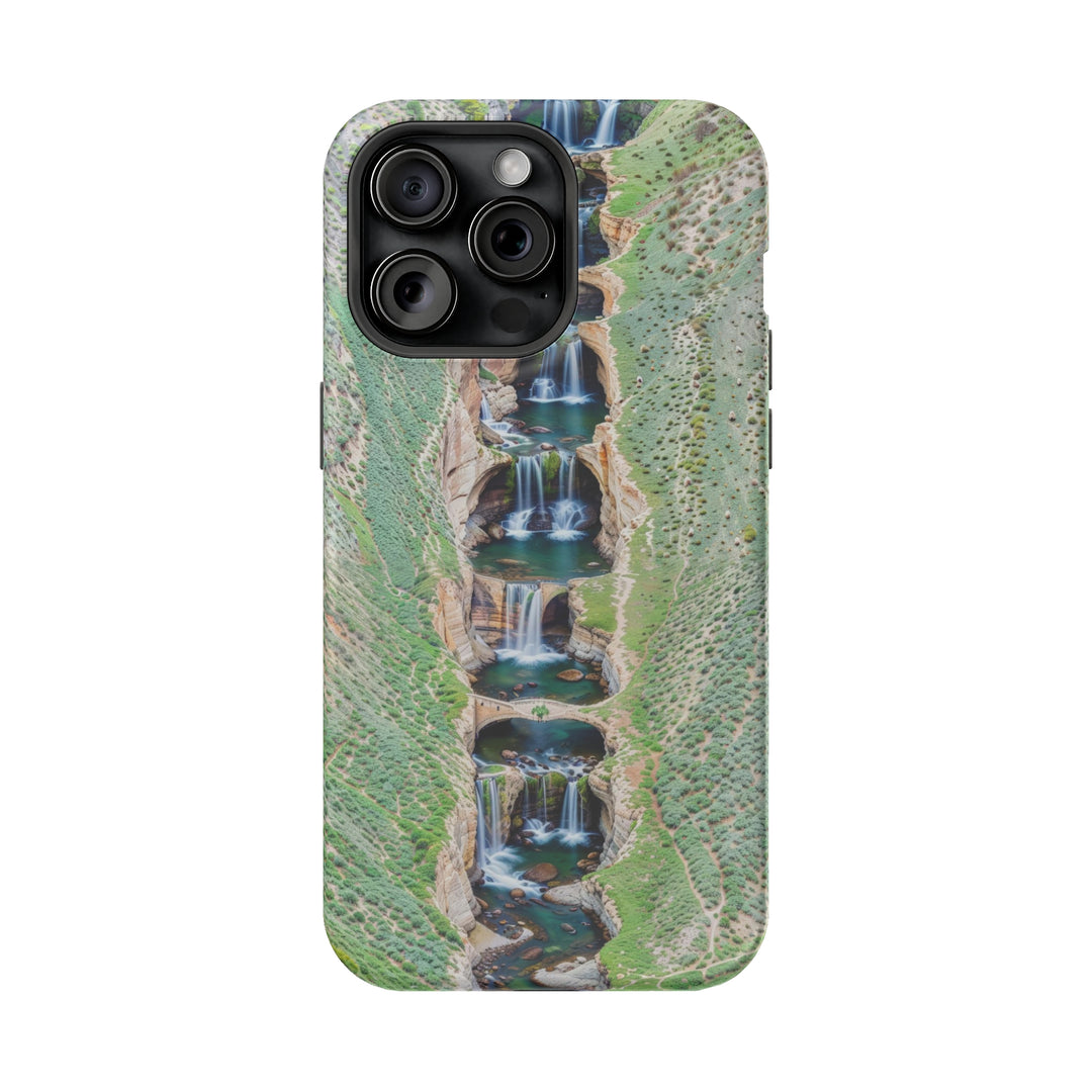 Verdant Cascade Serenity - MagSafe Tough Case