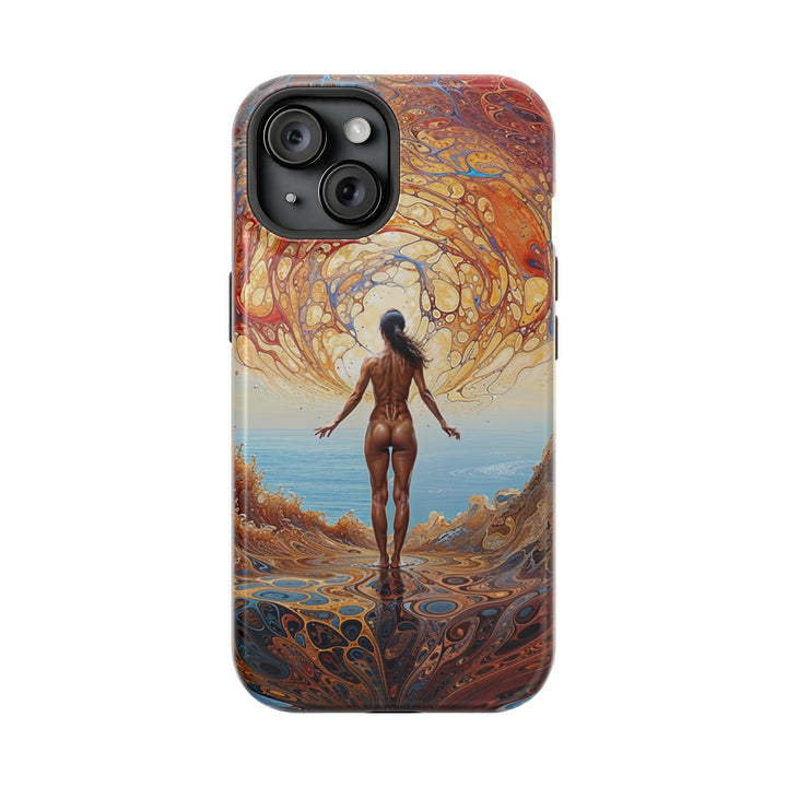 Ethereal Swirls Journey - MagSafe Tough Case