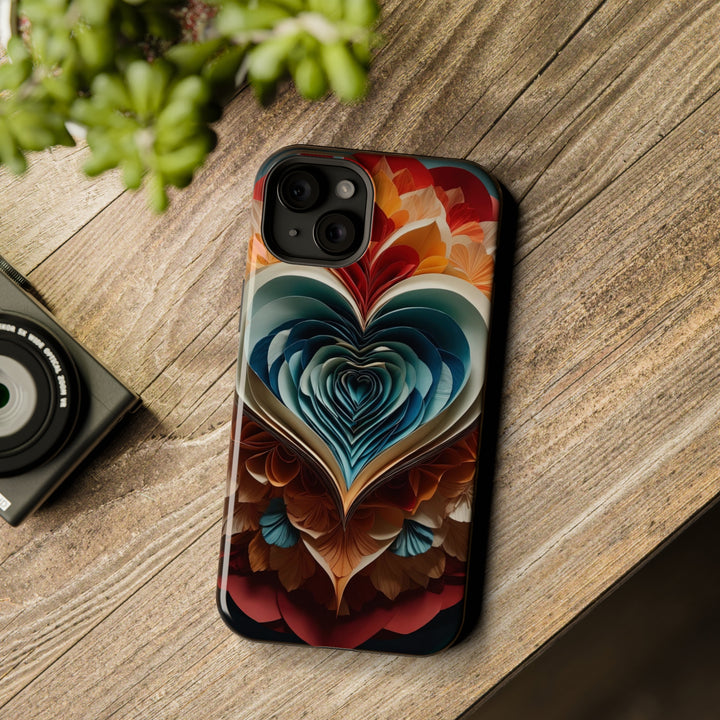 Blooming Heart Layers - MagSafe Tough Case