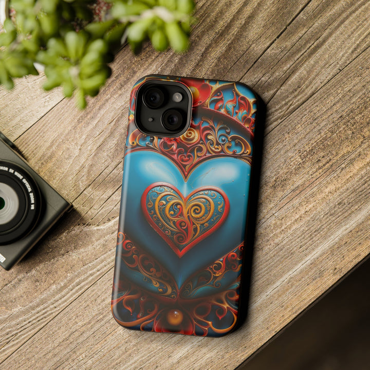 Ornate Heart Mandala - MagSafe Tough Case