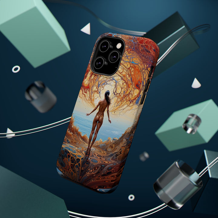 Ethereal Swirls Journey - MagSafe Tough Case