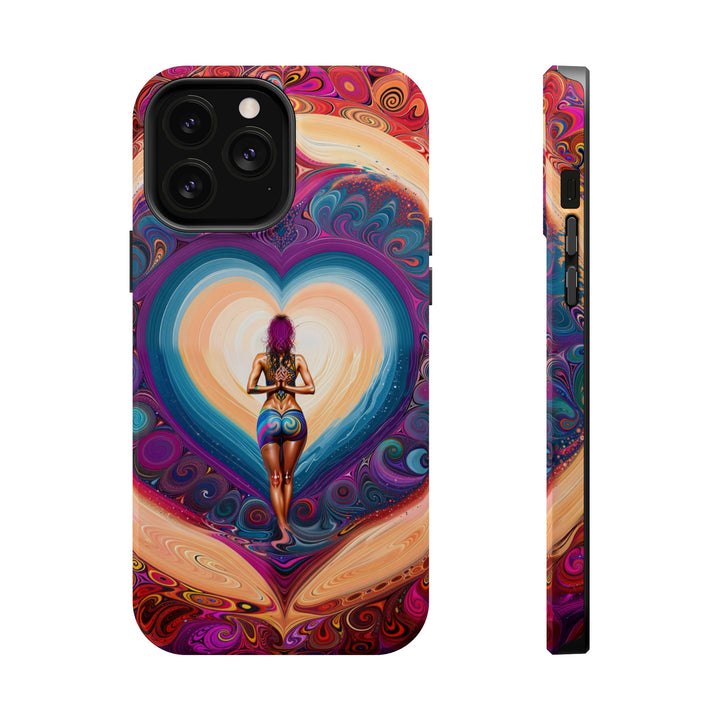 Cosmic Heart Vortex - MagSafe Tough Case
