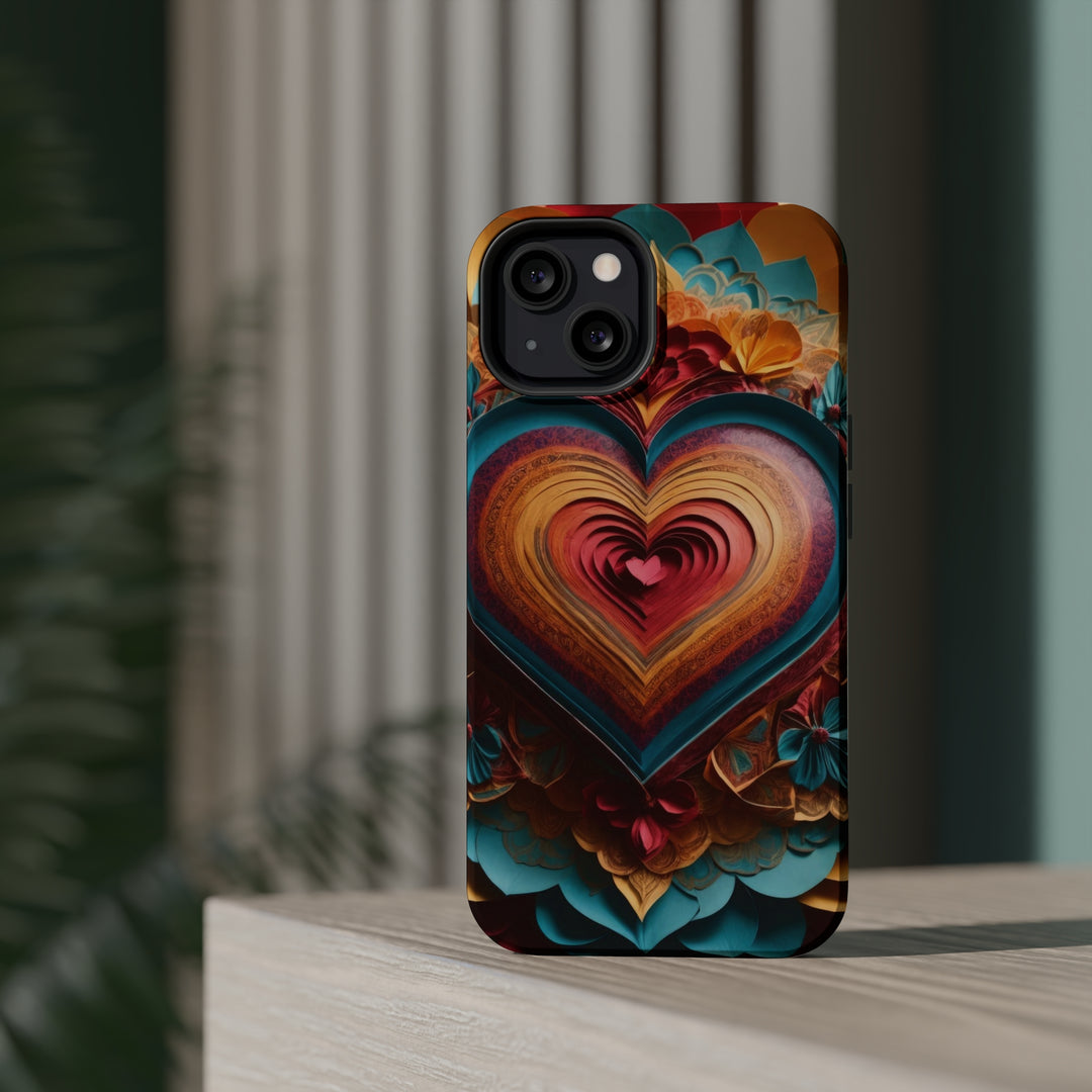 Infinite Layered Heart - MagSafe Tough Case