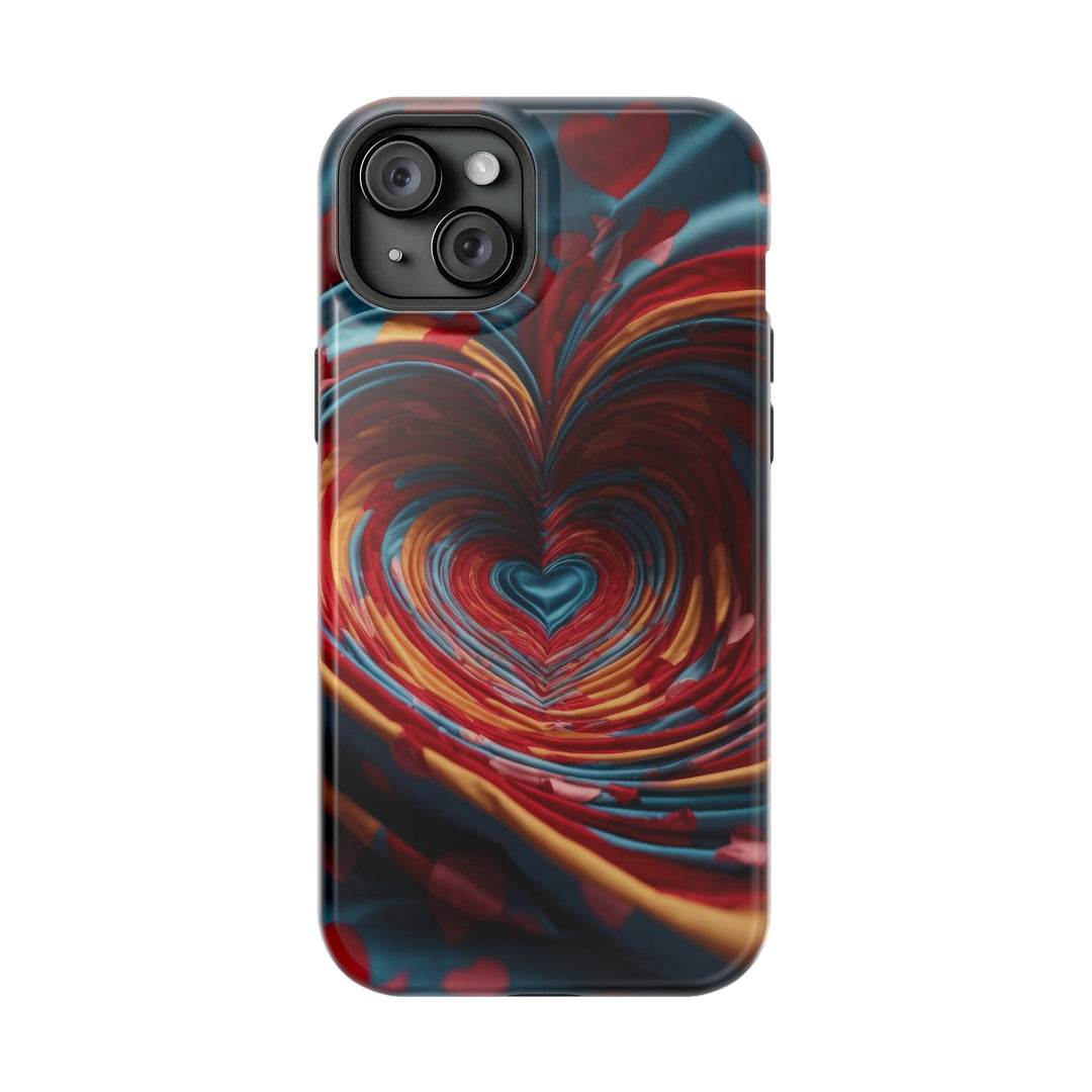 Swirling Heart Embrace - MagSafe Tough Case