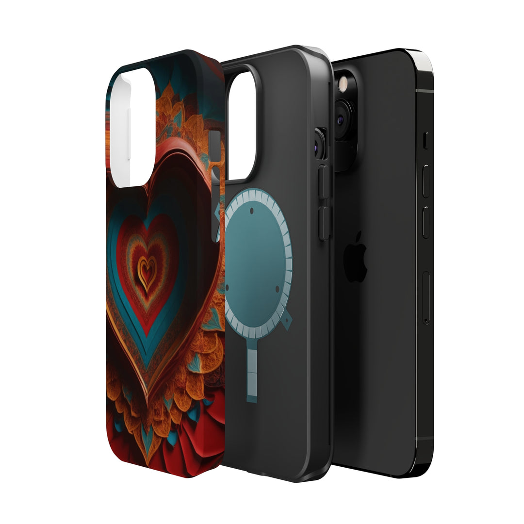 Infinite Layered Hearts - MagSafe Tough Case