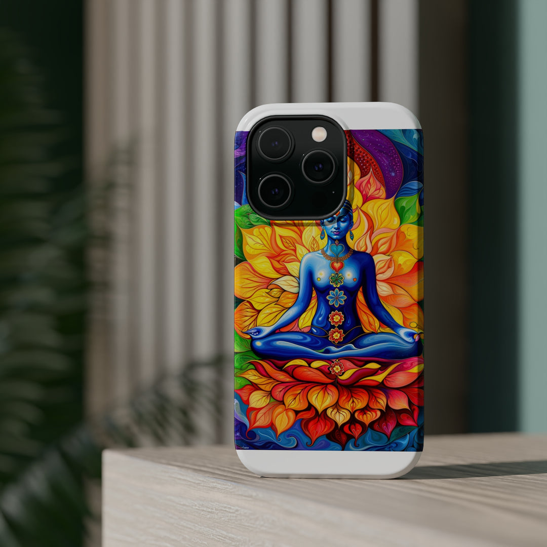 Cosmic Floral Meditation - MagSafe Tough Case