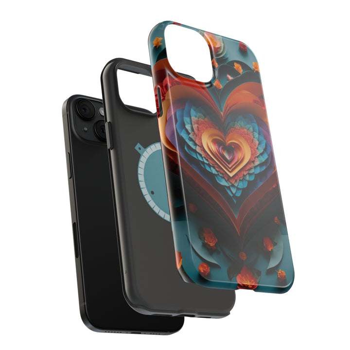 Blooming Heart Layers - MagSafe Tough Case