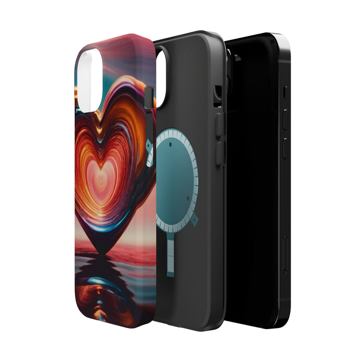 Vibrant Swirling Heart - MagSafe Tough Case