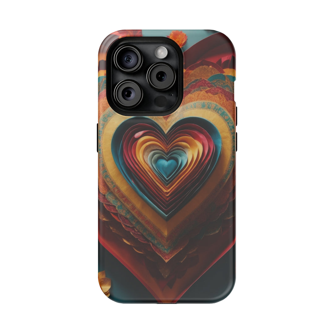 Infinite Layered Hearts - MagSafe Tough Case