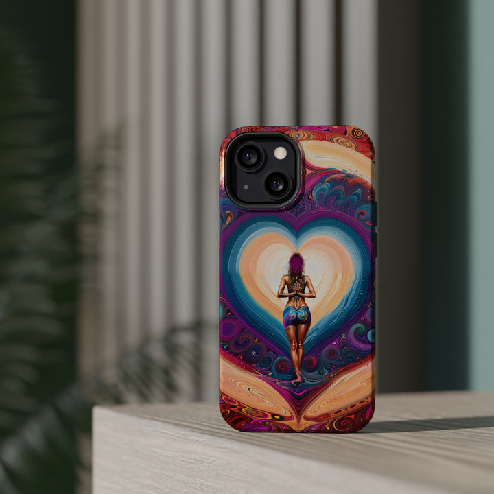 Cosmic Heart Vortex - MagSafe Tough Case