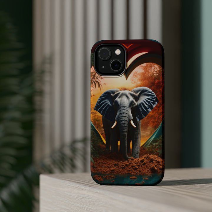 Heart Portal Elephant - MagSafe Tough Case
