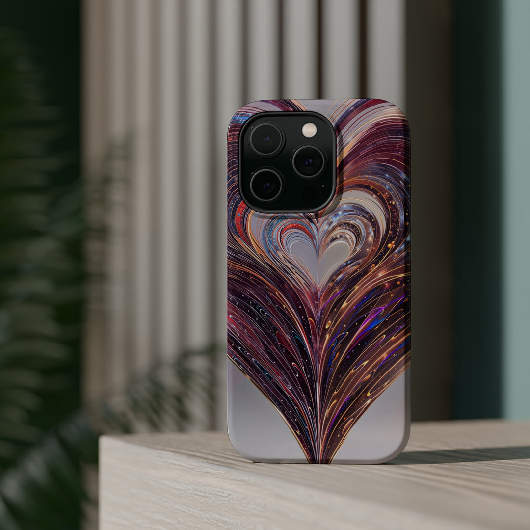 Luminous Swirling Heart - MagSafe Tough Case