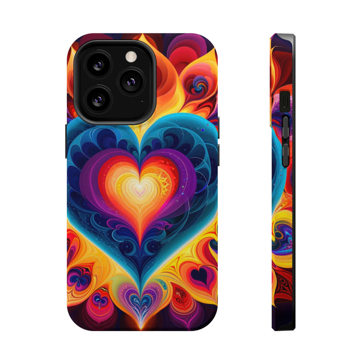 Cosmic Vibrant Heart - MagSafe Tough Case