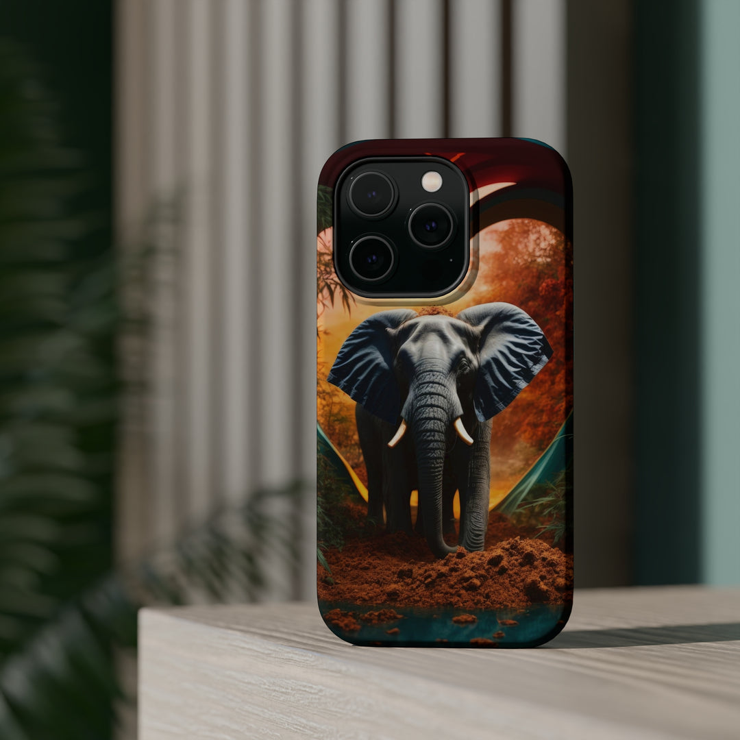 Heart Portal Elephant - MagSafe Tough Case