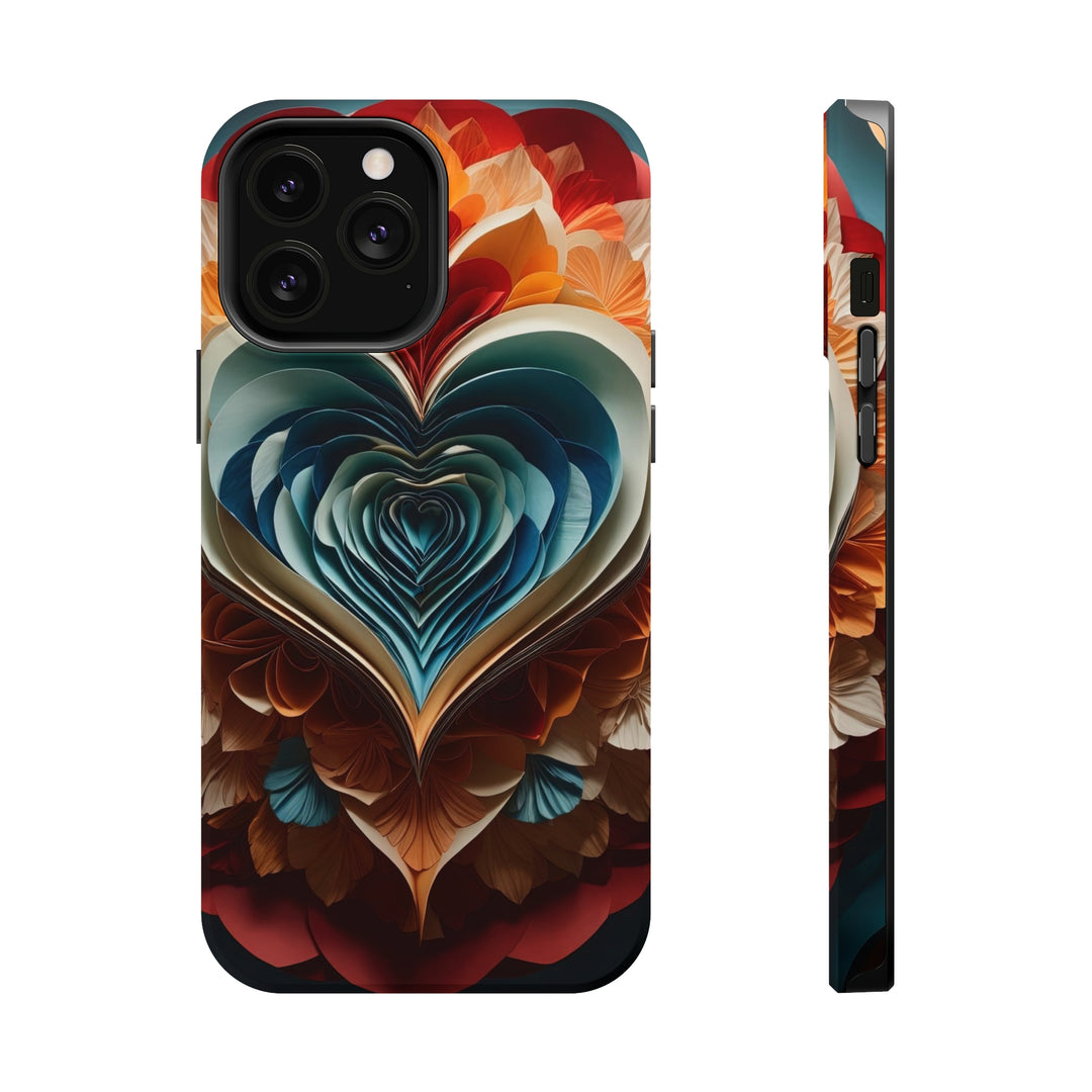 Blooming Heart Layers - MagSafe Tough Case