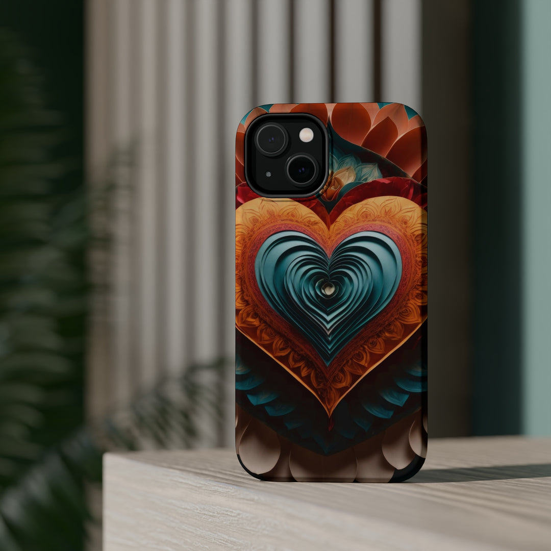 Layered Heart Artwork - MagSafe Tough Case