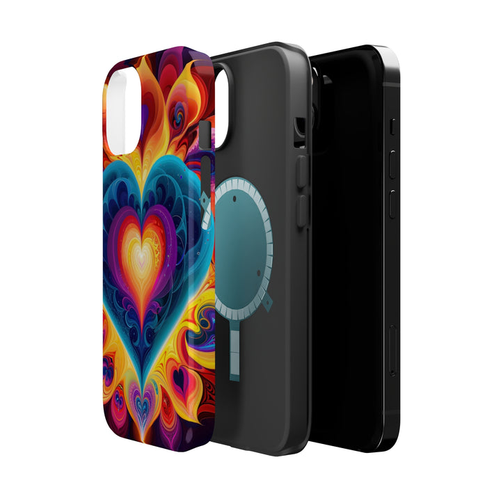 Cosmic Vibrant Heart - MagSafe Tough Case