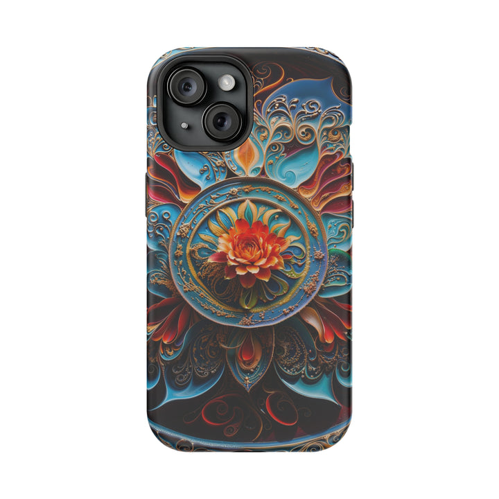 Intricate Floral Mandala - MagSafe Tough Case