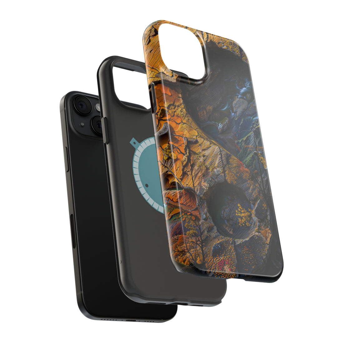 Autumn Geometric Contrast - MagSafe Tough Case