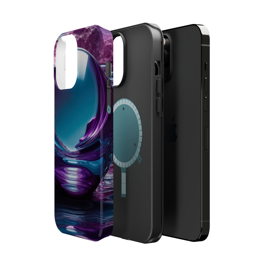 Spherical Amethyst Reflection - MagSafe Tough Case