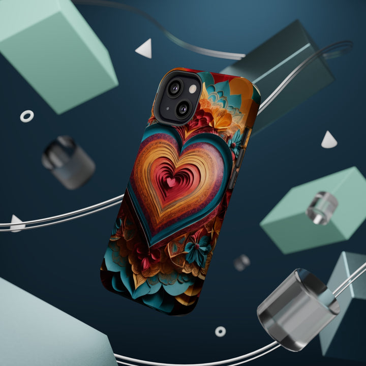 Infinite Layered Heart - MagSafe Tough Case