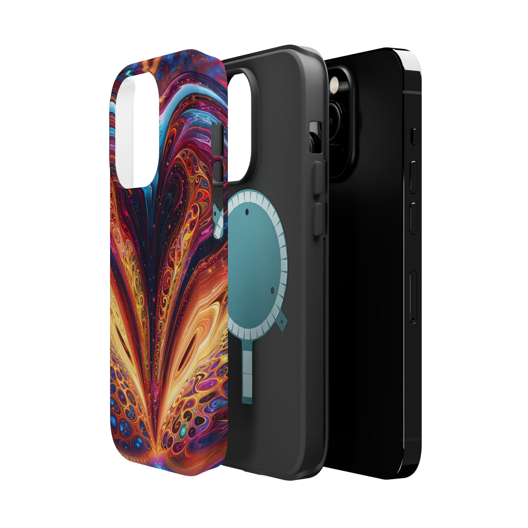 Cosmic Vibrant Swirls - MagSafe Tough Case