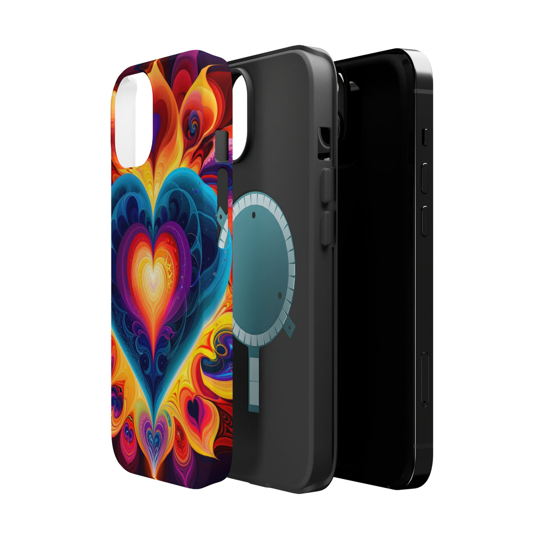 Cosmic Vibrant Heart - MagSafe Tough Case