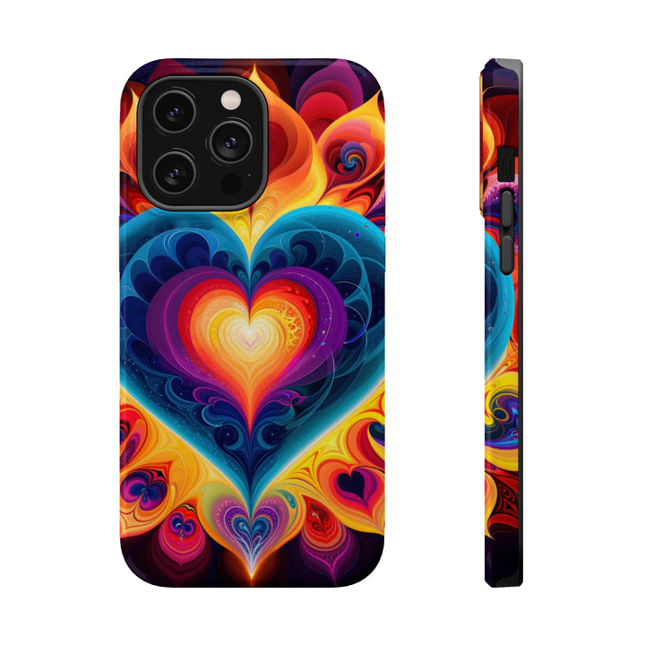 Cosmic Vibrant Heart - MagSafe Tough Case