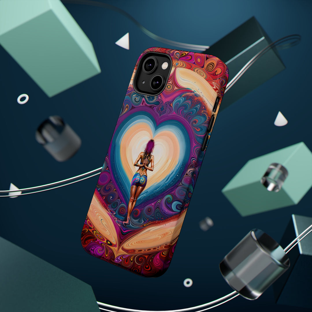 Cosmic Heart Vortex - MagSafe Tough Case