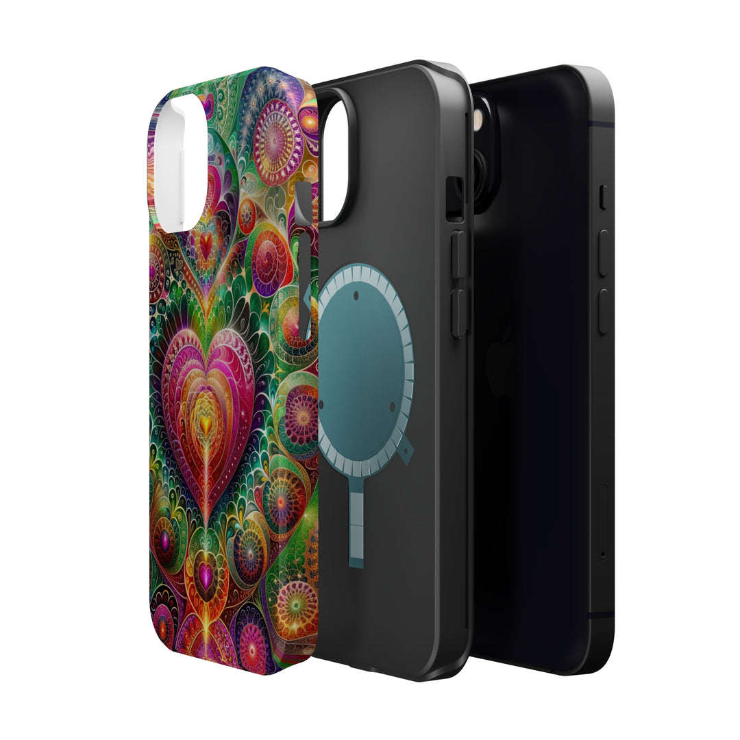 Kaleidoscopic Heart Symphony - MagSafe Tough Case