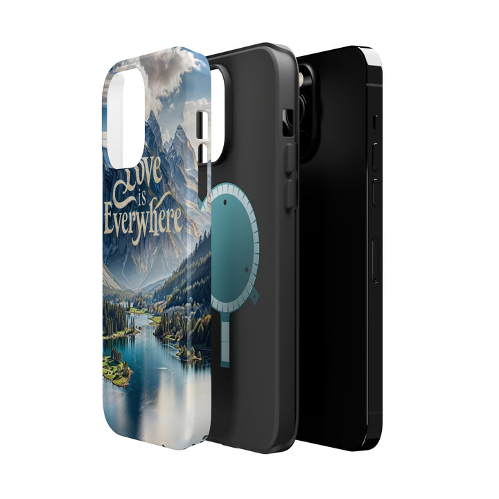 Mountainous Love Reflection - MagSafe Tough Case