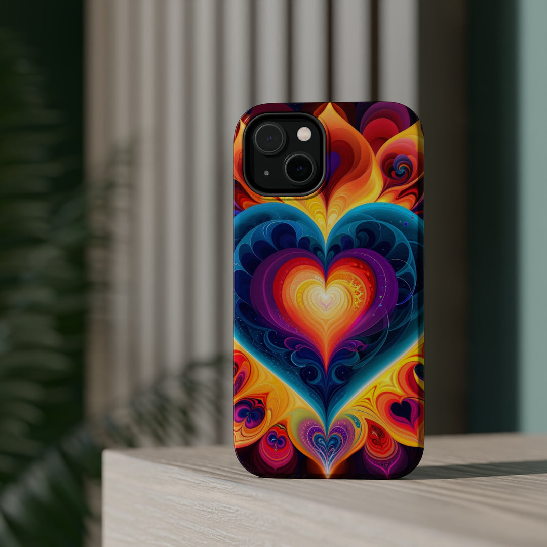 Cosmic Vibrant Heart - MagSafe Tough Case