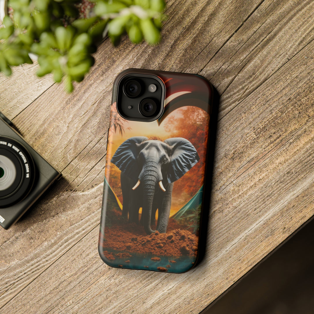 Heart Portal Elephant - MagSafe Tough Case