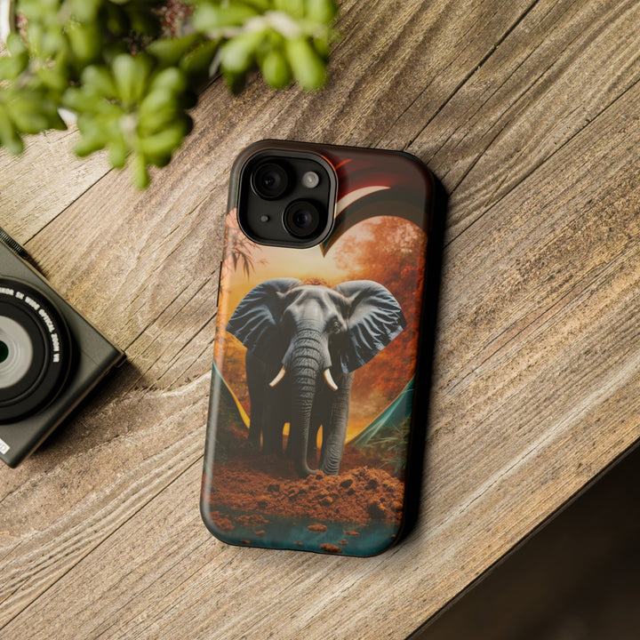 Heart Portal Elephant - MagSafe Tough Case